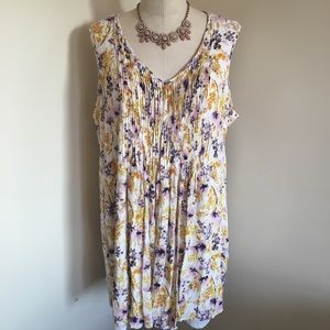 💖 Floral Old Navy Sleeveless Blouse